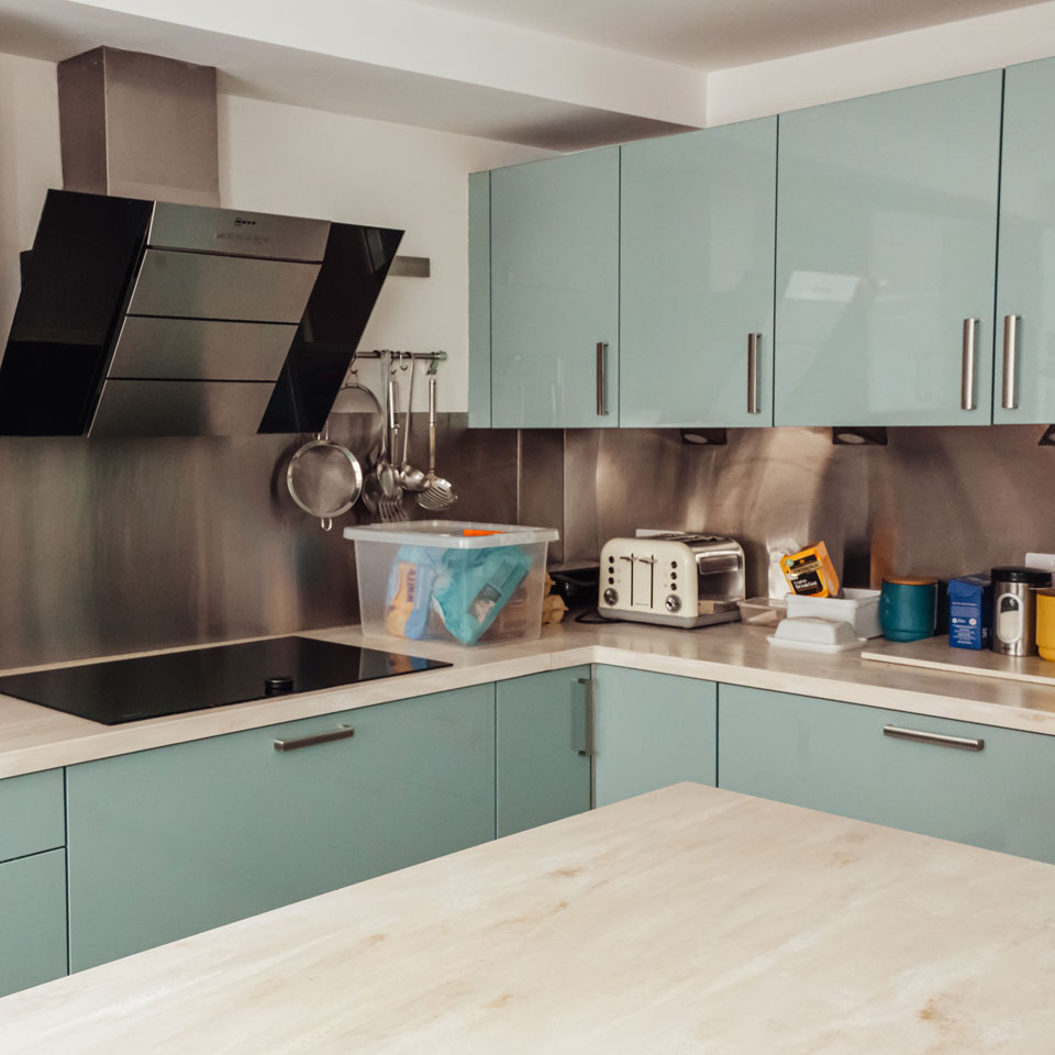 Sanctuary House Kitchen Area