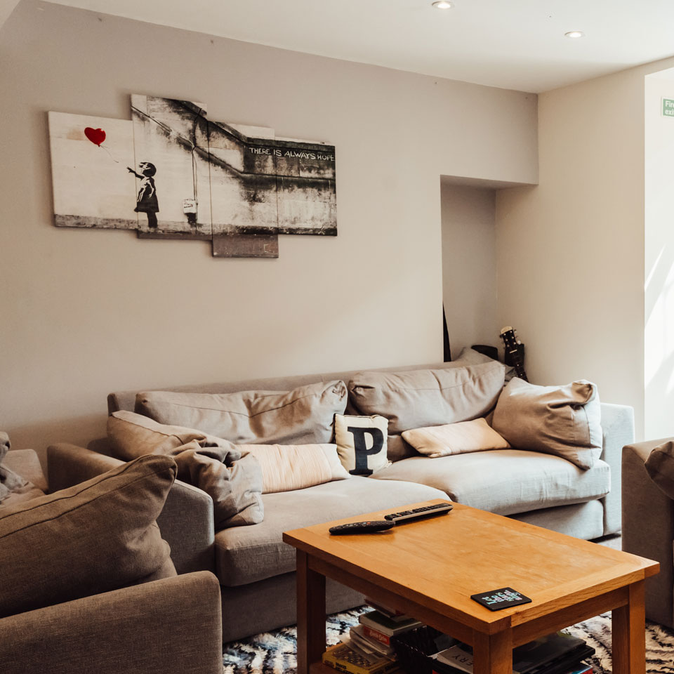 Sanctuary House Living Area
